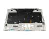 6B.C6XN7.011 Original Acer Tastatur inkl. Topcase DE (deutsch) weiß/weiß mit Backlight