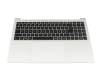 6B.D4SNI.003 Original Acer Tastatur inkl. Topcase DE (deutsch) schwarz/silber