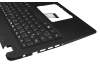 6B.EFQN2.014 Original Acer Tastatur inkl. Topcase DE (deutsch) schwarz/schwarz