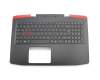 6B.GM1N2.011 Original Acer Tastatur inkl. Topcase DE (deutsch) schwarz/schwarz mit Backlight