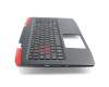 6B.GM1N2.011 Original Acer Tastatur inkl. Topcase DE (deutsch) schwarz/schwarz mit Backlight