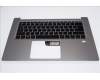 Acer 6B.GQMN5.009 Tastatur spanisch (ES) + Topcase silber / schwarz 6B.GQMN5.009 / 6BGQMN5009 (Original)