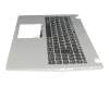 6B.H5HN2.014 Original Acer Tastatur inkl. Topcase DE (deutsch) schwarz/silber