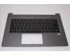 Acer 6B.H7KN1.008 COVER.UPPER.GRAY.mit Tastatur GER.BL