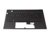 6B.H98N7.011 Original Acer Tastatur inkl. Topcase DE (deutsch) schwarz/blau/schwarz mit Backlight