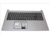 Acer 6B.HW8N7.011 Tastatur inkl. Topcase silber.mit Tastatur GERMAN