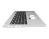 6B.J4GN2.014 Original Acer Tastatur inkl. Topcase DE (deutsch) schwarz/silber (mit Sondertaste)