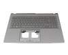 6B.K3BN2.015 Original Acer Tastatur inkl. Topcase CH (schweiz) grau/grau mit Backlight