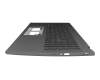 6B.K3BN2.019 Original Acer Tastatur inkl. Topcase FR (französisch) grau/grau mit Backlight
