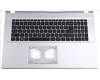 Acer 6B.K9ZN2.001 Tastatur inkl. Topcase silber.mit Tastatur US-INT