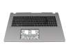 6B.KDKN8.020 Original Acer Tastatur inkl. Topcase DE (deutsch) schwarz/grau