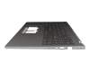 6B.KTHN8.016 Original Acer Tastatur inkl. Topcase DE (deutsch) grau/grau mit Backlight