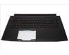Acer 6B.Q3HN2.001 Tastatur schwarz mit Topcase US international mit Backlight.FOR.1050