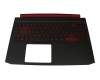 6B.Q5BN2.012 Original Acer Tastatur inkl. Topcase DE (deutsch) schwarz/schwarz mit Backlight