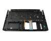 6B.Q9VN4.003 Original Acer Tastatur inkl. Topcase DE (deutsch) schwarz/schwarz mit Backlight