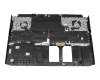 6B.QC6N2.014 Original Acer Tastatur inkl. Topcase DE (deutsch) schwarz/weiß/schwarz mit Backlight