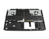 6B.QCHN2.015 Original Acer Tastatur inkl. Topcase CH (schweiz) schwarz/schwarz mit Backlight