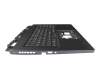 6B.QGWN2.014 Original Acer Tastatur inkl. Topcase DE (deutsch) schwarz/schwarz mit Backlight
