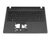 6B.VQCN7.009 Original Acer Tastatur inkl. Topcase DE (deutsch) schwarz/schwarz mit Backlight