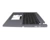 6B.VW8N7.011 Original Acer Tastatur inkl. Topcase DE (deutsch) schwarz/silber mit Backlight