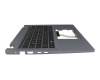 6B.VW8N7.011 Original Acer Tastatur inkl. Topcase DE (deutsch) schwarz/silber mit Backlight