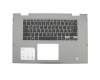 6B1-1331-A00 Original Dell Tastatur inkl. Topcase DE (deutsch) schwarz/grau mit Backlight für Fingerprint-Sensor