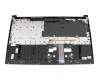 6BH0N70119 Original Acer Tastatur inkl. Topcase DE (deutsch) schwarz/grau mit Backlight