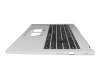 6BJ4GN2014 Original Acer Tastatur inkl. Topcase DE (deutsch) schwarz/silber (mit Sondertaste)