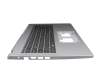 6BK6WN2014 Original Acer Tastatur inkl. Topcase DE (deutsch) schwarz/silber