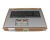 6BKDKN8020 Original Acer Tastatur inkl. Topcase DE (deutsch) schwarz/grau