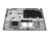 6BKJ9N7011 Original Acer Tastatur inkl. Topcase DE (deutsch) silber/silber