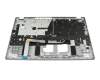 6BKQ8N2014 Original Acer Tastatur inkl. Topcase DE (deutsch) grau/grau mit Backlight