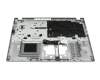 6BKRYN7043 Original Acer Tastatur inkl. Topcase DE (deutsch) schwarz/silber