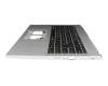 6BKSJN2014 Original Acer Tastatur inkl. Topcase DE (deutsch) schwarz/silber