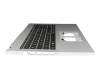 6BKSJN2014 Original Acer Tastatur inkl. Topcase DE (deutsch) schwarz/silber