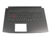 6BQ29N2011 Original Acer Tastatur inkl. Topcase DE (deutsch) schwarz/schwarz mit Backlight (GeForce 1060)