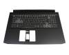 6BQ84N2082 Original Acer Tastatur inkl. Topcase FR (französisch) schwarz/weiß/schwarz mit Backlight (GTX 1660/RTX 2060)
