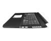 6BQCHN2015 Original Acer Tastatur inkl. Topcase CH (schweiz) schwarz/schwarz mit Backlight