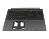 6BQHDN2015 Original Acer Tastatur inkl. Topcase CH (schweiz) schwarz/grau mit Backlight