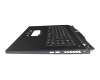 6BQKRN70115 Original Acer Tastatur inkl. Topcase DE (deutsch) schwarz/schwarz mit Backlight