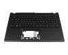 6BQNAN7011 Original Acer Tastatur inkl. Topcase DE (deutsch) schwarz/schwarz mit Backlight