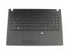 6BVDKN5017 Original Acer Tastatur inkl. Topcase DE (deutsch) schwarz/schwarz mit Backlight