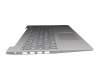 6Z.NDRSN.00G Original Lenovo Tastatur inkl. Topcase DE (deutsch) grau/silber