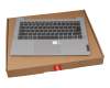 71NIH538140 Original Compal Tastatur inkl. Topcase DE (deutsch) grau/grau mit Backlight