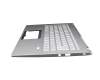 71NK21BO274 Original Acer Tastatur inkl. Topcase DE (deutsch) silber/silber mit Backlight