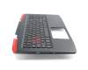 72004E50K201 Original Acer Tastatur inkl. Topcase DE (deutsch) schwarz/schwarz mit Backlight