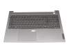 7393246900005 Original Lenovo Tastatur inkl. Topcase DE (deutsch) silber/grau mit Backlight