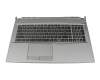 7A7-14DK11B-S11 Original MSI Tastatur inkl. Topcase FR (französisch) schwarz/grau mit Backlight