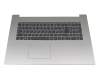 8SST60N10295 Original Lenovo Tastatur inkl. Topcase FR (französisch) grau/silber mit Backlight (Platinum Grey)