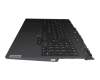 8SST60R45354 Original Lenovo Tastatur inkl. Topcase DE (deutsch) schwarz/grau mit Backlight